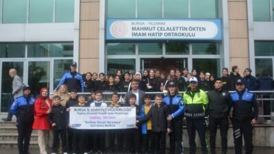 Bursa Emniyet Müdürlüğümüz, Toplum Destekli Polislik Şube Müdürlüğü koordinesinde Çocuk