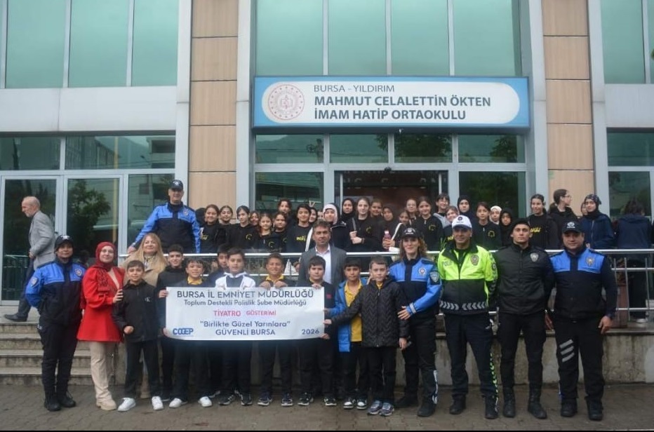 Bursa Emniyet Müdürlüğümüz, Toplum Destekli Polislik Şube Müdürlüğü koordinesinde Çocuk